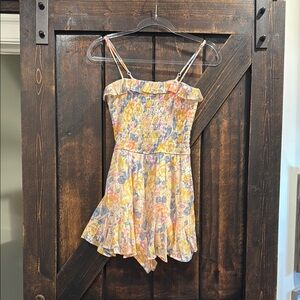 Altar'd State Pastel Floral Mini Dress